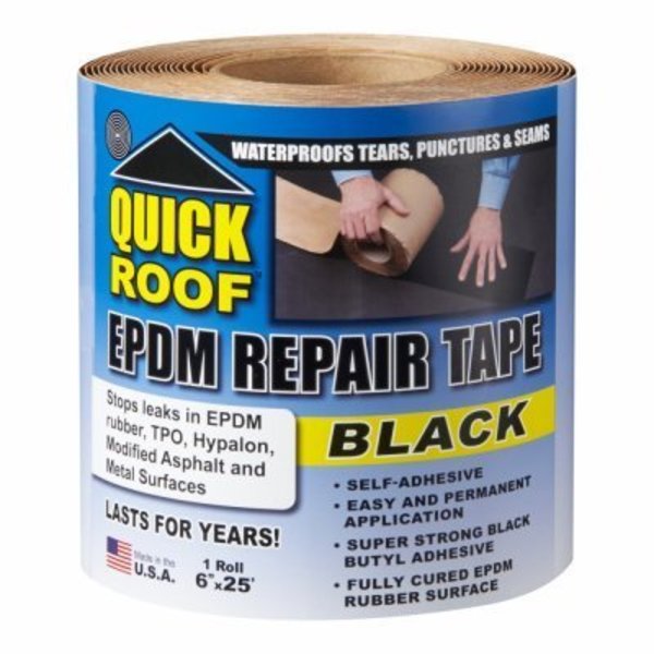 Cofair Products BLK EPDM 6x25' Tape BEPDM625